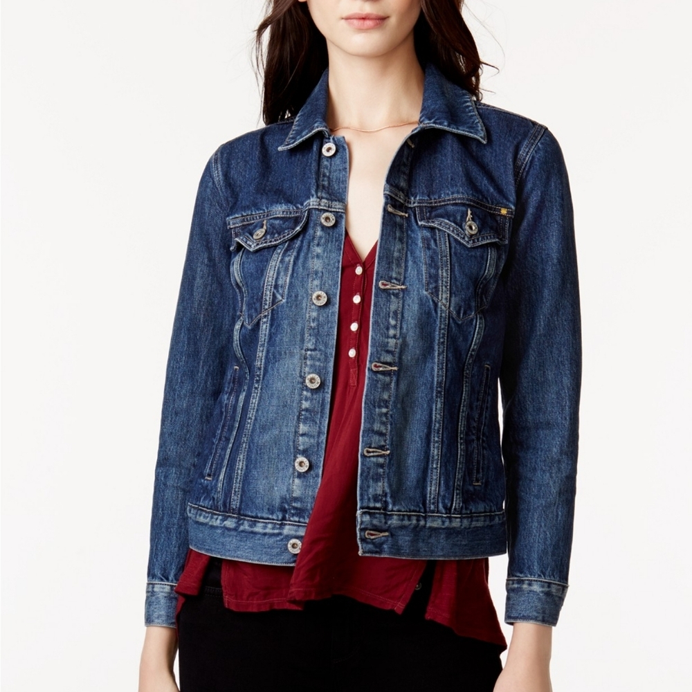 Lucky Brand Cotton Denim Trucker Jacket XS